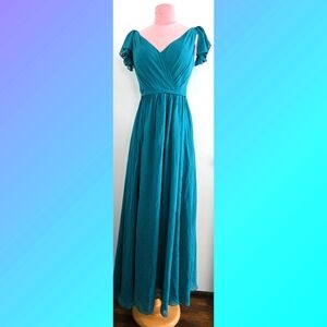 Bridesmaid Prom Maxi‎ Dress Vnaix Size 2